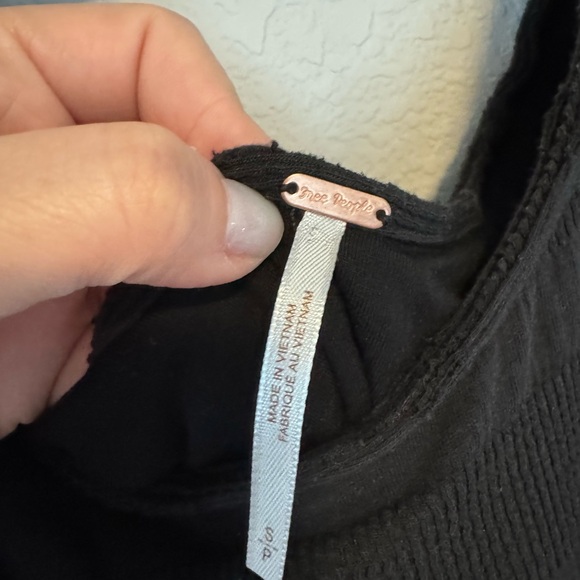 Free People Black Mini Dress Small - Picture 2 of 3